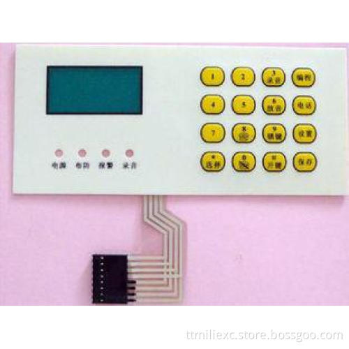 Custom 3m Adhesive Push Button Tactile Membrane Switch Remo